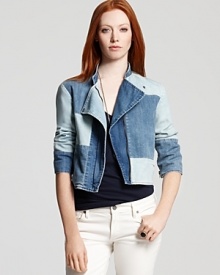 Citizens of Humanity Jacket - Vagabond Patchwork Denim