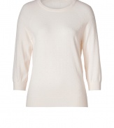 Finish your look on a sweet note with Marc by Marc Jacobs textural dot knit pullover - Round neckline, raglan 3/4 sleeves, fine ribbed trim - Loosely fitted - Wear with figure-hugging separates and statement chunky jewelry
