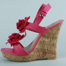 Elegant Footwear Yanley Rose Platform Wedge Elegant Footwear Yanley Rose Platform Wedge