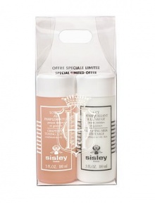 This kit for combination to oily skins is a wonderful companion on any trip. It includes Sage Cleanser and Grapefruit Toning Lotion two of Sisley's best selling products.The Sage Cleanser: eliminates excess sebum secretions in combination to oily skin. It leaves skin feeling clean and soft. Wipe off with a tissue or rinse with lukewarm water.Grapefruit Toning Lotion: The Grapefruit Toning Lotion: purifies skin by thoroughly removing make-up, impurities and excess sebum. This kit for combination to oily skins is a wonderful companion on any trip. It includes Sage Cleanser and Grapefruit Toning Lotion two of Sisley's best selling products.The Sage Cleanser: eliminates excess sebum secretions in combination to oily skin. It leaves skin feeling clean and soft. Wipe off with a tissue or rinse with lukewarm water.Grapefruit Toning Lotion: The Grapefruit Toning Lotion: purifies skin by thoroughly removing make-up, impurities and excess sebum.