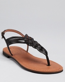 A simplistic style from Corso Combo, these classic sandals boast delicate braids in the softest leather.