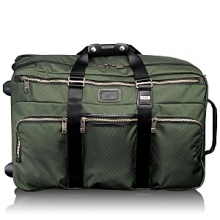 With a trio of roomy front zip pockets, a telescoping handle and loads of interior organizational features for business and personal accessories, this roomy wheeled case will have you zipping through the terminal in no time. With a trio of roomy front zip pockets, a telescoping handle and loads of interior organizational features for business and personal accessories, this roomy wheeled case will have you zipping through the terminal in no time.
