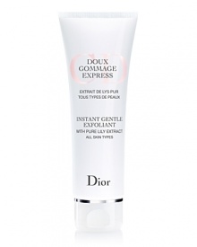 A gentle foaming exfoliator that deeply cleanses the skin and gently exfoliates to reveal the skin's inner radiance. Skin texture is refined, smooth, and soft. A gentle foaming exfoliator that deeply cleanses the skin and gently exfoliates to reveal the skin's inner radiance. Skin texture is refined, smooth, and soft.