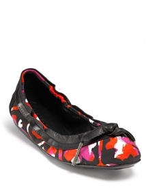 Infuse your look with color à la Burberry--these playfully printed flats offer instant charm. Infuse your look with color à la Burberry--these playfully printed flats offer instant charm.