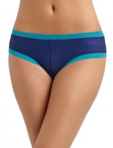 THE LOOKAllover meshContrast, elastic, lace waistband and trimModerate back coverageTHE MATERIALNylon exclusive of trimPartially linedCARE & ORIGINHand washImported THE LOOKAllover meshContrast, elastic, lace waistband and trimModerate back coverageTHE MATERIALNylon exclusive of trimPartially linedCARE & ORIGINHand washImported