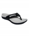 Deliberately cute and durable. White Mountain's Cliffs First wedge thong sandals are an easy choice when you're looking for something sporty and casual.