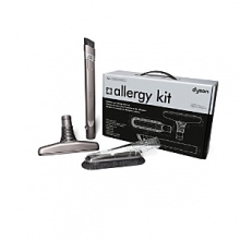 The Dyson asthma and allergy kit includes three Dyson-designed tools to remove dust, dirt and allergens from hard-to-reach places around the home: the soft dusting brush, the mattress tool and the Flexi crevice tool.Flexi crevice toolExtends and flexes to remove dust and dirt from awkward spaces such as the gaps between cabinets and behind furniture. The Dyson asthma and allergy kit includes three Dyson-designed tools to remove dust, dirt and allergens from hard-to-reach places around the home: the soft dusting brush, the mattress tool and the Flexi crevice tool.Flexi crevice toolExtends and flexes to remove dust and dirt from awkward spaces such as the gaps between cabinets and behind furniture.