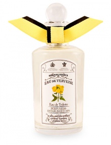 Originally created in 1949, Eau de Verveine is a grassy aromatic, with citrus and woods. The scent of an Indian summer, shimmering heat haze, soft metallics, crumbled herbs, spices, musk and vanilla. In the distance echoes the evocative promise of rain. 3.4 oz. Originally created in 1949, Eau de Verveine is a grassy aromatic, with citrus and woods. The scent of an Indian summer, shimmering heat haze, soft metallics, crumbled herbs, spices, musk and vanilla. In the distance echoes the evocative promise of rain. 3.4 oz.