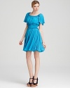 Cynthia Steffe Dress - Milly Silk Smocked Peasant