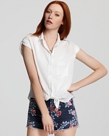 Ella Moss Top - Day Dreamer Tie Hem Ella Moss Top - Day Dreamer Tie Hem