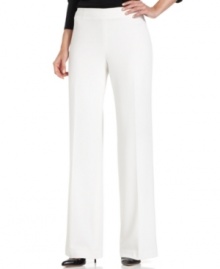 Ellen Tracy's wide-leg pants add sophistication to any wardrobe. Dress them up for work with a blazer, or wear them to dinner with a chic blouse.