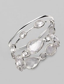 A slender strand of polished sterling silver undulates its way around, creating a modern squiggle effect. Sterling silver Diameter, about 2¾ Imported Please note: Bracelets sold separately. A slender strand of polished sterling silver undulates its way around, creating a modern squiggle effect. Sterling silver Diameter, about 2¾ Imported Please note: Bracelets sold separately.