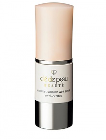 A creamy essence that revitalizes eye area skin and reduces the appearance of shadows, dullness, and fine lines to counteract signs of fatigue. Encourages a smoother, brighter look. Vitamin C derivative suppresses melanin synthesis. Retinol acetate improves skin texture while it prevents fine lines and dullness. 0.52 ozThe Importanceof Face to Face ConsultationLearn More about Cle de Peau BeauteLocate Your Nearest Cle de Peau Beaute Counter A creamy essence that revitalizes eye area skin and reduces the appearance of shadows, dullness, and fine lines to counteract signs of fatigue. Encourages a smoother, brighter look. Vitamin C derivative suppresses melanin synthesis. Retinol acetate improves skin texture while it prevents fine lines and dullness. 0.52 ozThe Importanceof Face to Face ConsultationLearn More about Cle de Peau BeauteLocate Your Nearest Cle de Peau Beaute Counter