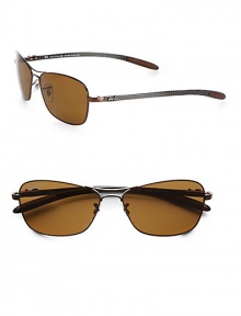 An innovative shape crafted in sleek metal. Available in brown frames with brown lenses.Metal100% UV ProtectionMade in Italy An innovative shape crafted in sleek metal. Available in brown frames with brown lenses.Metal100% UV ProtectionMade in Italy