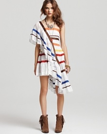 Free People Dress - Sheer Batiste Color Me Bad