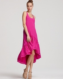 Gryphon Dress - Francesca Dress with Ruffle Hem Gryphon Dress - Francesca Dress with Ruffle Hem