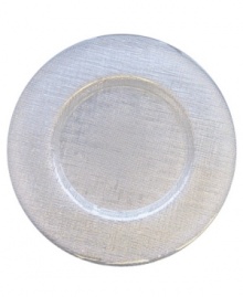 Add depth and interest to your table with the textured glass of Villeroy & Boch's Verona charger. A stylish contrast to floral Farmhouse Touch dinnerware. Add depth and interest to your table with the textured glass of Villeroy & Boch's Verona charger. A stylish contrast to floral Farmhouse Touch dinnerware.