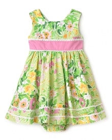 Hartstrings Infant Girls' Woven Dress & Panty Set - Sizes 12-24 Months Hartstrings Infant Girls' Woven Dress & Panty Set - Sizes 12-24 Months
