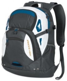 You're game for any challenge with confidence packed right in to this durable day pack. The large, multi-compartment design features a padded laptop sleeve, deluxe organizer and complete comfort build that throws you head first into the day with a fully-prepared promise. 5-year warranty. You're game for any challenge with confidence packed right in to this durable day pack. The large, multi-compartment design features a padded laptop sleeve, deluxe organizer and complete comfort build that throws you head first into the day with a fully-prepared promise. 5-year warranty.