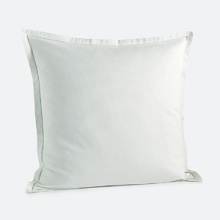 This lustrous square European sham finished with a tailored flange adds smooth, clean lines to your bed. This lustrous square European sham finished with a tailored flange adds smooth, clean lines to your bed.