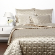 This sumptuous silk and cotton coverlet makes your bed the ultimate luxurious retreat - soothing, sophisticated and beautiful. This sumptuous silk and cotton coverlet makes your bed the ultimate luxurious retreat - soothing, sophisticated and beautiful.