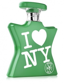 I Love New York for Earth Day is an easy-to-wear, easy-to-love fragrance. When it comes to being green, New York State is way ahead of the game. Bond No. 9 knew, and to celebrate the state's environmental smarts, they've designed this fresh, green, metro-sophisticated eau de parfum. Top notes: tangerine, lush orchid, and orange flower water. middle notes: tuberose, muguet, orris bottom notes: musk, amber, oakmoss, sandlewood I Love New York for Earth Day is an easy-to-wear, easy-to-love fragrance. When it comes to being green, New York State is way ahead of the game. Bond No. 9 knew, and to celebrate the state's environmental smarts, they've designed this fresh, green, metro-sophisticated eau de parfum. Top notes: tangerine, lush orchid, and orange flower water. middle notes: tuberose, muguet, orris bottom notes: musk, amber, oakmoss, sandlewood