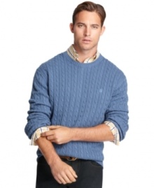 Get layered-this Izod sweater is perfect for chilly out-and-about nights. Get layered-this Izod sweater is perfect for chilly out-and-about nights.