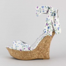 Bamboo Linda Platform Wedge