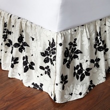 Summer floral receive a chic update in a palette of crisp black, white and cream - mixed with timeless dots and stripes, this graphic collection lends modern freshness to any home. Summer floral receive a chic update in a palette of crisp black, white and cream - mixed with timeless dots and stripes, this graphic collection lends modern freshness to any home.