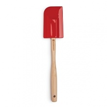 Mix, stir, scrape and fold without leaving a scratch on your bake or cookware. Strong enough for thick batters, this fine-grade silicone spatula glides along flat and curved surfaces with equal ease. Mix, stir, scrape and fold without leaving a scratch on your bake or cookware. Strong enough for thick batters, this fine-grade silicone spatula glides along flat and curved surfaces with equal ease.