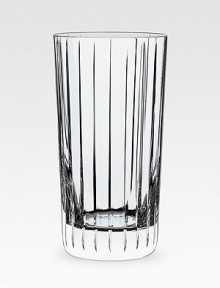 First-quality lead crystal with ridged detail for added sparkle. From the Harmonie Collection 12 oz. 5½ high Hand wash Made in France First-quality lead crystal with ridged detail for added sparkle. From the Harmonie Collection 12 oz. 5½ high Hand wash Made in France