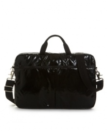 Le SportsSac puts a fine gloss on the essential computer case with this chic patent bag designed with your 15 laptop in mind. Le SportsSac puts a fine gloss on the essential computer case with this chic patent bag designed with your 15 laptop in mind.