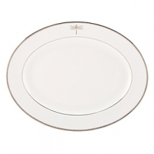Imbued with kate spade's signature sense of whimsy, this platinum-accented china set is embellished with a fanciful dragonfly for the ultimate flight of fancy. Imbued with kate spade's signature sense of whimsy, this platinum-accented china set is embellished with a fanciful dragonfly for the ultimate flight of fancy.