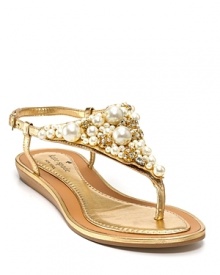 Glitzy and gleaming, the Imani sandal was designed for the woman who loves all things glamour. From kate spade new york. Glitzy and gleaming, the Imani sandal was designed for the woman who loves all things glamour. From kate spade new york.