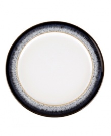 Sturdy and stylish, Denby's Halo salad plate sets the tone for contemporary-cool dining in versatile stoneware. Sturdy and stylish, Denby's Halo salad plate sets the tone for contemporary-cool dining in versatile stoneware.