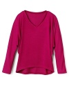 Aqua Girls' Dolman Sleeve Hatchi Sweater - Sizes S-XL