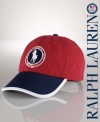 Finished with signature embroidery, our cotton twill sport cap celebrates Team USA's participation in the 2012 Olympics.