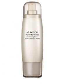 A multi-benefit essence that generates youthfully smooth, visibly radiant skin. Developed with innovative technology, this essence reduces the appearance of dullness and wrinkles while replenishing skin¿s moisture. Formulated with Shiseido-exclusive Bio-Regenerine Technology, which saturates cells with new vitality and promotes natural exfoliation. For maximum results use with Bio-Performance Super Exfoliating Discs. Apply daily morning and evening after softening. A multi-benefit essence that generates youthfully smooth, visibly radiant skin. Developed with innovative technology, this essence reduces the appearance of dullness and wrinkles while replenishing skin¿s moisture. Formulated with Shiseido-exclusive Bio-Regenerine Technology, which saturates cells with new vitality and promotes natural exfoliation. For maximum results use with Bio-Performance Super Exfoliating Discs. Apply daily morning and evening after softening.