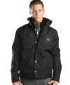 Wrap up in this water-resistant jacket from Triple F.A.T. Goose for warmth that won't wither.