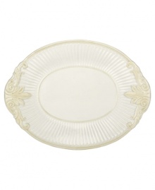 Lenox has been an American tradition for more than a century, combining superior craftsmanship with understated sophistication. The oversized Butler's Pantry dinnerware and dishes collection adds a vintage touch to your formal gatherings, in durable embossed white china with a dressy high sheen. Qualifies for Rebate Lenox has been an American tradition for more than a century, combining superior craftsmanship with understated sophistication. The oversized Butler's Pantry dinnerware and dishes collection adds a vintage touch to your formal gatherings, in durable embossed white china with a dressy high sheen. Qualifies for Rebate