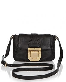 Embrace your inner utilitarian with this leather crossbody bag from MICHAEL Michael Kors. Embrace your inner utilitarian with this leather crossbody bag from MICHAEL Michael Kors.