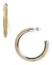 Add exotic edge to your accessory collection with MICHAEL Michael Kors' horn earrings. Whether you're downtown or on safari, these haute hoops love bright separates and a wild itinerary. Add exotic edge to your accessory collection with MICHAEL Michael Kors' horn earrings. Whether you're downtown or on safari, these haute hoops love bright separates and a wild itinerary.