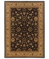 Pure tradition. The Camelot area rug from Sphinx reinvents medallion and floral designs of the past for the modern home. Axminster-woven in Egypt of the softest, richest New Zealand wool, this area rug offers rare durability through its intricately woven pile and backing, making it perfect for high-traffic areas.