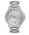 A look of subtle sophistication from Juicy Couture's Jetsetter watch collection.