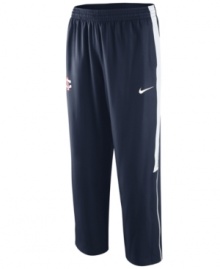 Stay ahead of the game and show your support anytime with these Connecticut Huskies NCAA basketball pants featuring Dri-Fit technology from Nike. Stay ahead of the game and show your support anytime with these Connecticut Huskies NCAA basketball pants featuring Dri-Fit technology from Nike.