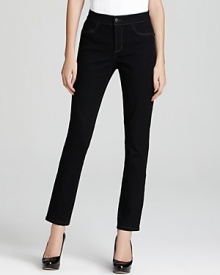 Keep everyday looks flattering in body-shaping Not Your Daughter's Jeans. The slim silhouette lends versatility to seasonal style. Keep everyday looks flattering in body-shaping Not Your Daughter's Jeans. The slim silhouette lends versatility to seasonal style.