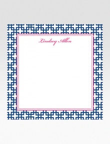 Fun and fabulous notepads are monogrammed for a personal touch. Perfect gift for the home or office 1 150-sheet pad 5 X 5 Made in USAFOR PERSONALIZATION Select a quantity, then scroll down and click on PERSONALIZE & ADD TO BAG to choose and preview your personalization options. Please allow 2 weeks for delivery. Fun and fabulous notepads are monogrammed for a personal touch. Perfect gift for the home or office 1 150-sheet pad 5 X 5 Made in USAFOR PERSONALIZATION Select a quantity, then scroll down and click on PERSONALIZE & ADD TO BAG to choose and preview your personalization options. Please allow 2 weeks for delivery.