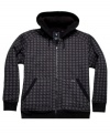 With a rad houndstooth pattern, this hoodie from Univibe gets your seasonal streetwear on lock.