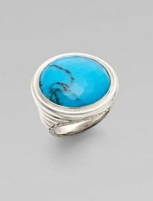 EXCLUSIVELY AT SAKS. Brilliant reconstituted turquoise vibrantly punctuates this sterling silver design. Reconstituted turquoise Sterling silver Imported EXCLUSIVELY AT SAKS. Brilliant reconstituted turquoise vibrantly punctuates this sterling silver design. Reconstituted turquoise Sterling silver Imported