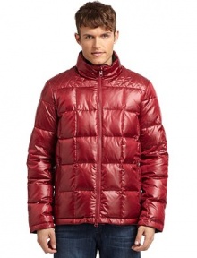 THE LOOKReversible designOne side puffer style; one side heathered polyesterStand collarFront zip and button closureLong sleevesQuilted details; smooth designFront zip pockets; front besom pocketsTHE MATERIALPolyester Fully linedFill: down/featherCARE & ORIGINDry cleanImportedThis item was originally available for purchase at Saks Fifth Avenue OFF 5TH stores. THE LOOKReversible designOne side puffer style; one side heathered polyesterStand collarFront zip and button closureLong sleevesQuilted details; smooth designFront zip pockets; front besom pocketsTHE MATERIALPolyester Fully linedFill: down/featherCARE & ORIGINDry cleanImportedThis item was originally available for purchase at Saks Fifth Avenue OFF 5TH stores.